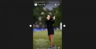 Still from Nelly Korda's Instagram story/@nellykorda